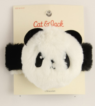 panda slap bracelet