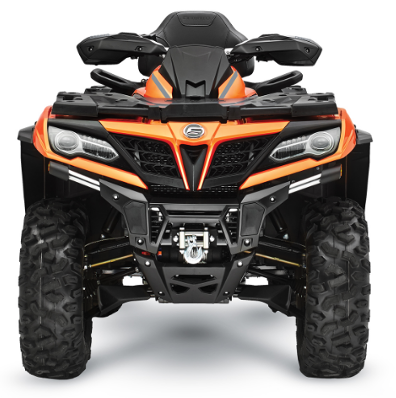 The CFMOTO Logo is located in the center of the front grille