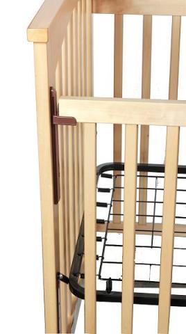 bassett drop side crib