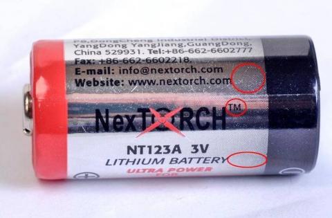 recalls nextorch flashlight batteries hazard due fire cpsc gov recalled battery