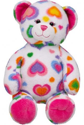 colourful teddy bear