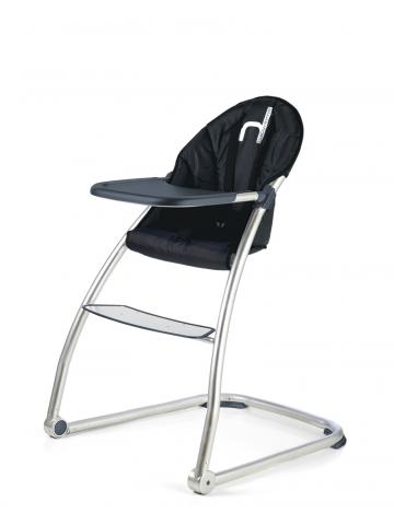 black high chair