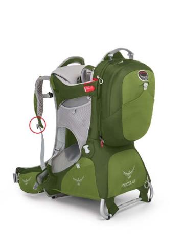 osprey carrier recall