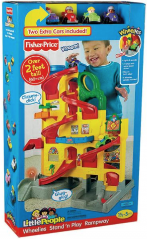 Fisher Price Recalls Little People Wheelies Stand N Play Rampway