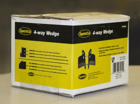 SpeeCo 4-way wedge packaging