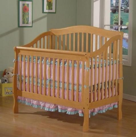 cherry wood crib babies r us