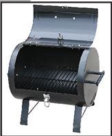 Living Traditions Mini Barrel Charcoal Grill