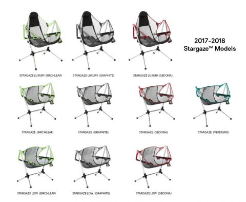 Recalled NEMO Equipment Stargaze recliner chairs