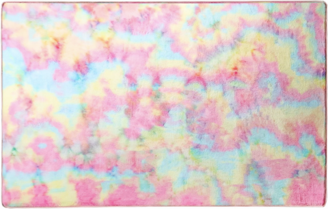 Recalled Andecor Girls Tye Dye Soft Area Rug