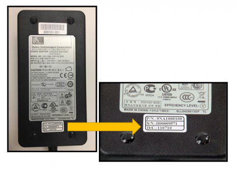 The date code (D/C) is printed on the bottom label on the box.