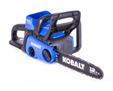 Recalled Kobalt 40-volt Lithium Ion 12-inch Cordless Electric Chainsaw 