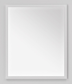 Recalled Allen + Roth frameless dimmable LED wall mirror, model 75-103