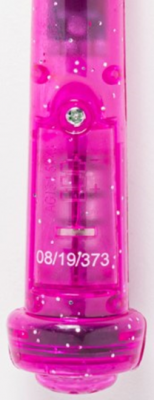 Date code printed in white at the base of the handle
