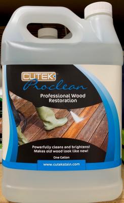 Recalled Cutek Proclean Professional Wood Restoration with non-compliant FHSA label