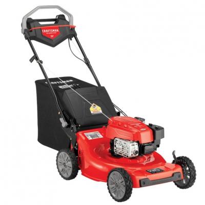 Red craftsman deals lawn mower