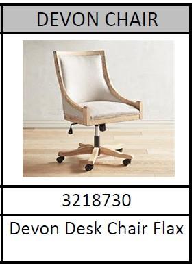 Pier 1 store desk chair