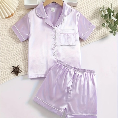 Recalled Light Purple Two-Piece Pajama Set