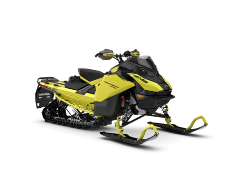 Recalled MY2025 Ski-Doo Backcountry model equipped with a 850 E-TEC Turbo R engine