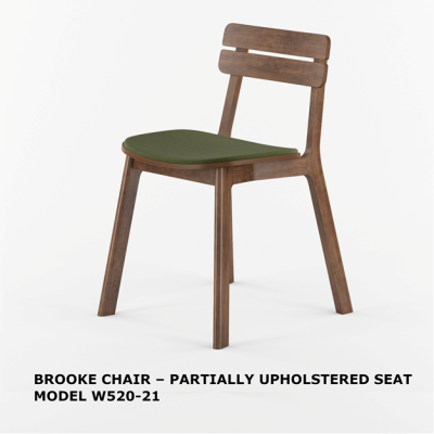 Recalled partial upholstered seat chair (model W520-21)