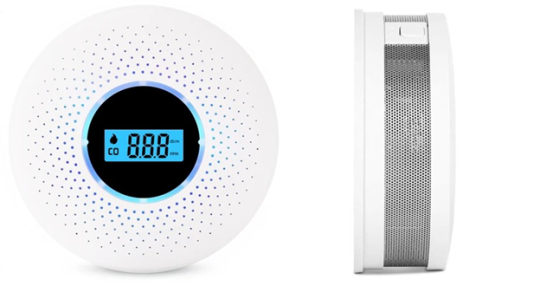 Example of the YANLOYZW and Yieryi Combination Smoke and Carbon Monoxide Detectors