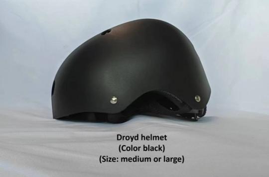 Recalled Droyd helmet – side view