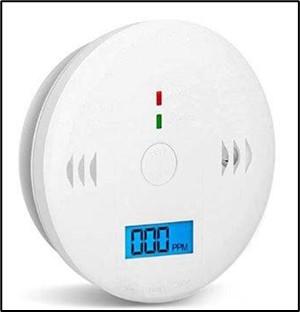 GLBSUNION and CUZMAK Digital Display Carbon Monoxide Detectors