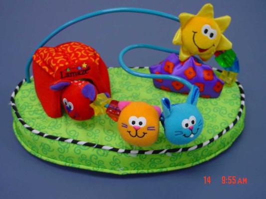 Recalled Lamaze Soft Bead Buddies activity toy