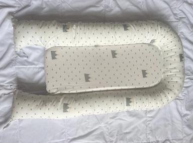 Recalled Mamibaby Baby Lounger in Baby Crown print