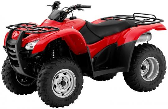 American Honda Expands Recall of FourTrax ATVs Due to Crash Hazard