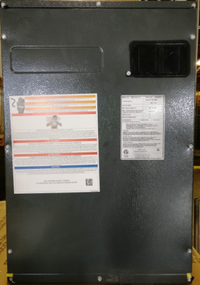 Modular Blower with Incorrect Serial Number Label 