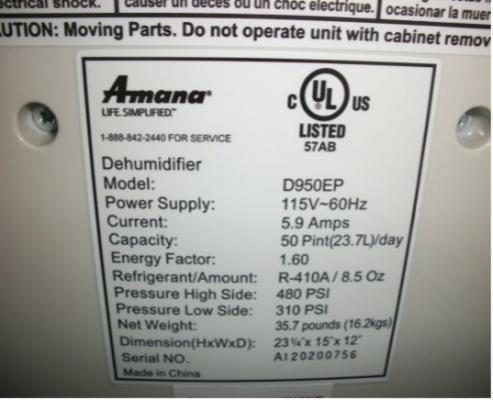 Two Million Dehumidifiers With Well Known Brand Names Recalled Due