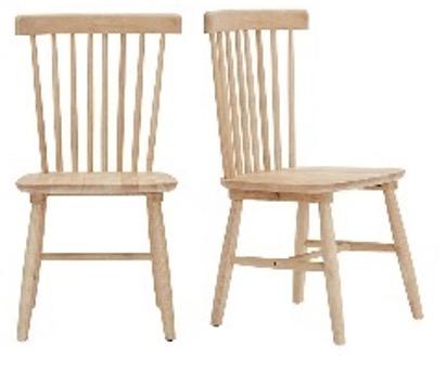 Home Depot Recalls Wood Windsor Dining Chair Sets Due to Fall