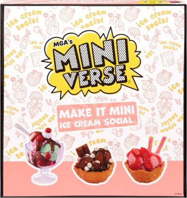 Recalled Make It Mini Food Ice Cream Social - Front