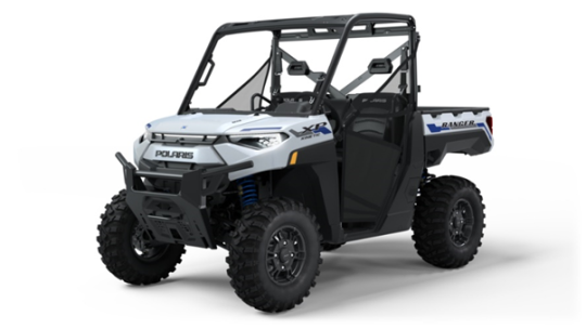 Recalled Polaris Model Year 2024 RANGER XP Kinetic Recreational Off-Road Vehicle – White