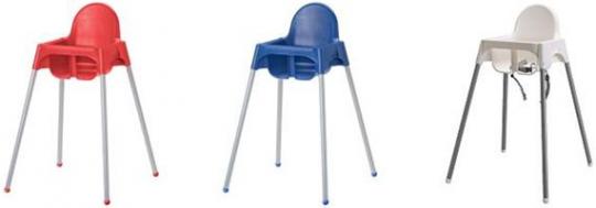 Ikea high chair safety sale