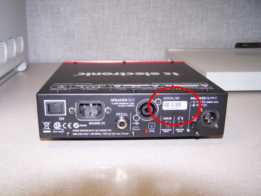 tc electronic Recalls Bass Guitar Amplifier Due to Electrical