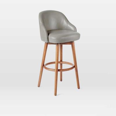 West elm deals leather stools