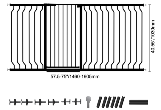 Recalled UVPIC Baby Gate