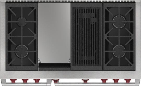 Recalled Wolf Dual Fuel range with infrared griddle (top)