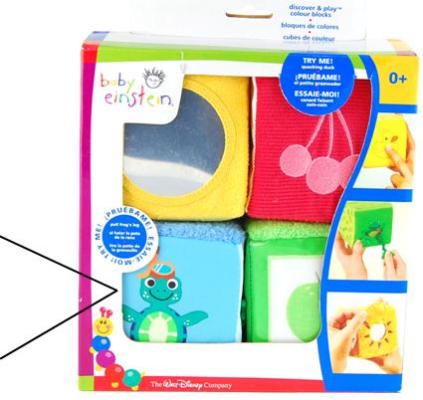 Kids II Recalls Baby Einstein Color Blocks Due to Violation of Lead Paint Standard CPSC.gov