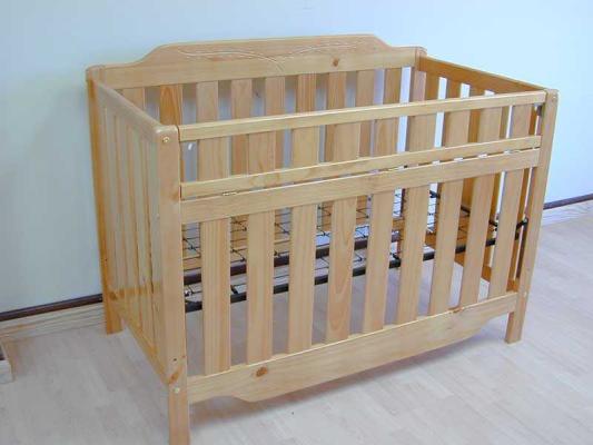 Recalled Baby's Dream wooden convertible crib