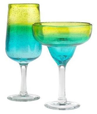 Recalled Blue/Green Dual Glassware Pieces