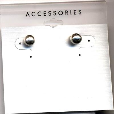 Recalled "Accessories" Silver Stud Earring Set