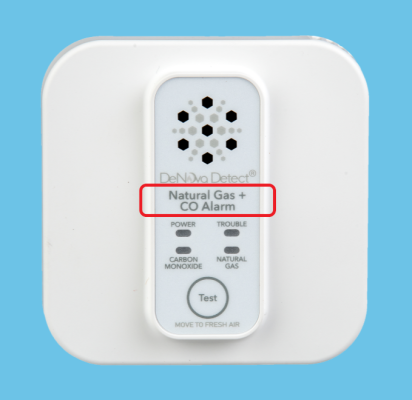 Recalled Natural Gas + CO Alarm