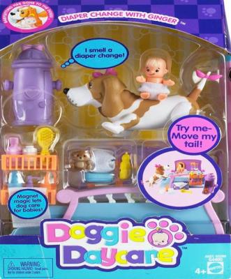 Recalled Doggie Day Care™ play set, model G4460 - Diaper Change with Ginger