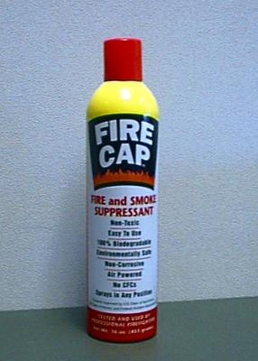 Recalled "FIRE CAP" fire and smoke suppressant