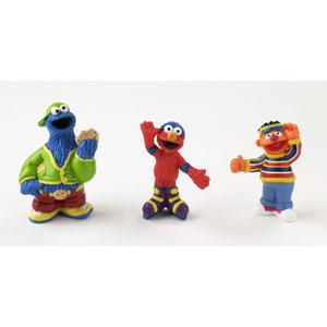 Recalled Elmo & Pals (Elmo, Cookie, Ernie), #5569