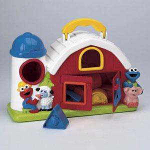 Recalled Sesame Street Shape Sorter, #39054