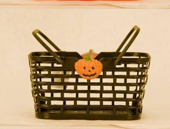 Recalled Halloween-Themed Basket with pumpkin