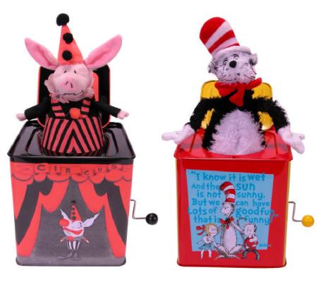 Recalled "Jack-In-the-Box" type toys: “Cat in the Hat” and "Olivia the Pig"